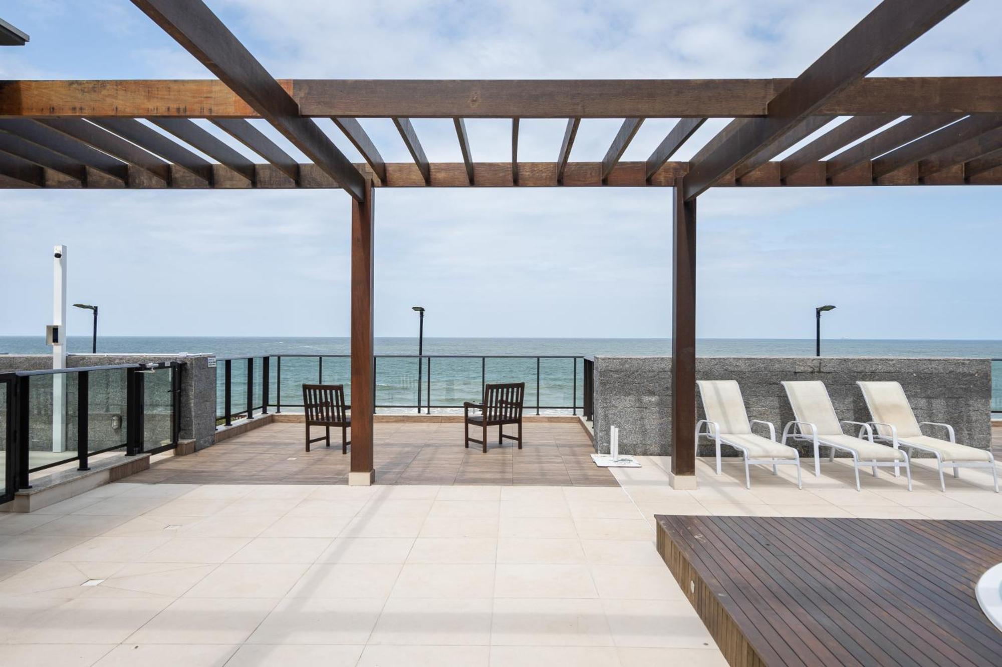 Aptos Completos Com Vista Mar Pe Na Areia Em Barra Velha Em Condominio Resort Com Spa, Piscina, Quadra De Futebol, Sala De Jogos, Brinquedoteca, Complexo Com Diversos Comercios Экстерьер фото
